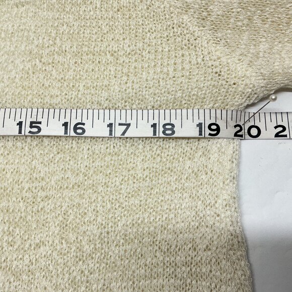 POL SMALL SWEATER DISTRESSED PTP:20" POL DISTRESSED SWEATER - Picture 6 of 8